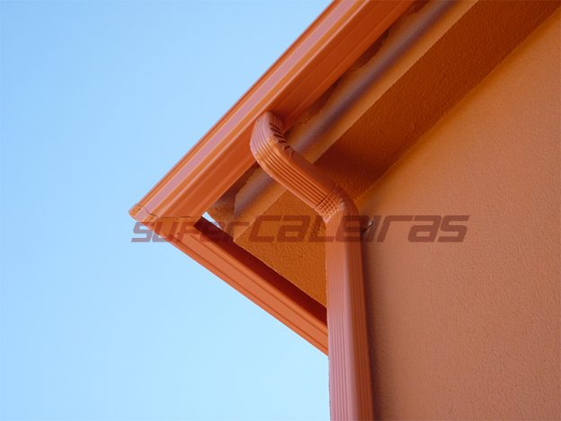 Caleira e Tubo de Queda em Aluminio Lacado