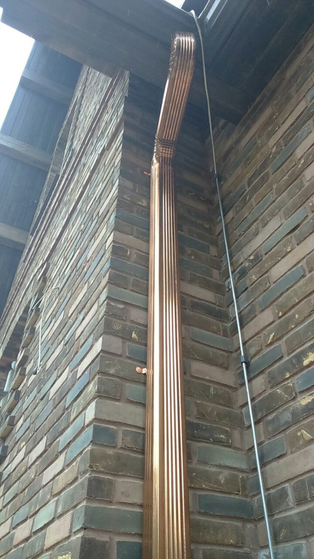 Tubo de Queda em Cobre Puro